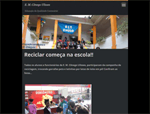 Tablet Screenshot of escolamunicipalconegoulisses.webnode.com.br