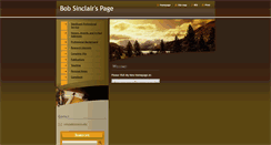 Desktop Screenshot of bobsinclair.webnode.com