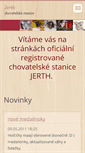 Mobile Screenshot of jerth.webnode.cz