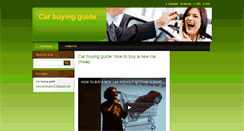 Desktop Screenshot of carbuyingguide12.webnode.com