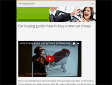 Tablet Screenshot of carbuyingguide12.webnode.com