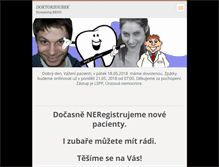 Tablet Screenshot of doktorzoubek.webnode.cz