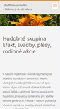 Mobile Screenshot of hudbanasvadbu.webnode.sk