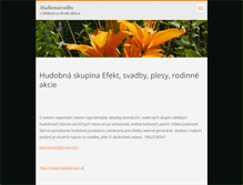 Tablet Screenshot of hudbanasvadbu.webnode.sk