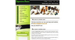 Desktop Screenshot of capoeira-music.webnode.com