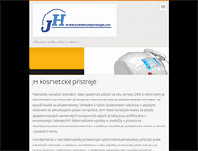 Tablet Screenshot of kosmeticke-pristroje.webnode.cz