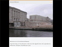 Tablet Screenshot of bernard-banoun.webnode.fr