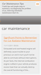 Mobile Screenshot of carmaintenancetips.webnode.com