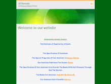 Tablet Screenshot of al-harmain.webnode.com