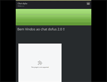 Tablet Screenshot of chat-dofus.webnode.com.br