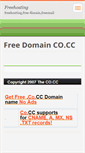 Mobile Screenshot of freehosting.webnode.cn