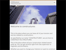 Tablet Screenshot of constructures.webnode.com