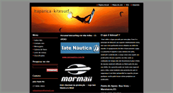 Desktop Screenshot of itaparica-kitesurf.webnode.com.br