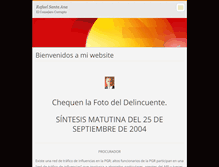 Tablet Screenshot of consejerorafaelsantana.webnode.mx