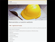 Tablet Screenshot of camiecuador.webnode.es