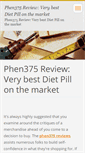 Mobile Screenshot of phen375reviews-live-com.webnode.com