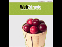 Tablet Screenshot of prezdravie.webnode.sk