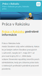 Mobile Screenshot of pracavrakusku.webnode.sk