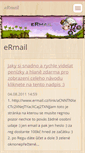 Mobile Screenshot of eremail.webnode.cz