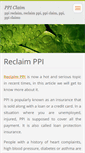 Mobile Screenshot of ppiclaims.webnode.com