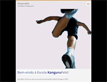 Tablet Screenshot of kangurufeliz.webnode.com.br