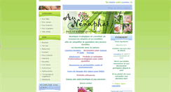 Desktop Screenshot of boutiqueaunenuphar.webnode.fr