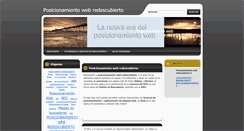 Desktop Screenshot of posicionamientowebredescubierto9.webnode.es