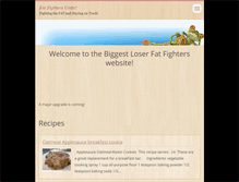 Tablet Screenshot of fightfat.webnode.com