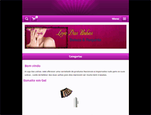 Tablet Screenshot of lojadasunhas.webnode.com.br