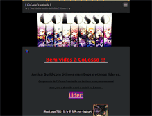 Tablet Screenshot of colossogc.webnode.com.br
