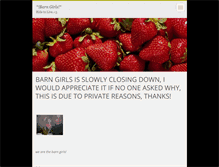 Tablet Screenshot of barngirls.webnode.com