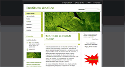 Desktop Screenshot of instituto-analice.webnode.com.br