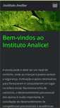 Mobile Screenshot of instituto-analice.webnode.com.br