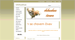 Desktop Screenshot of chihuahua.webnode.cz