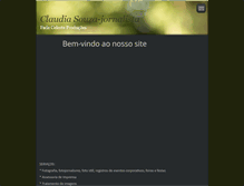 Tablet Screenshot of claudiasouza-jornalista.webnode.com.br