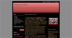 Desktop Screenshot of hugues-models.webnode.fr