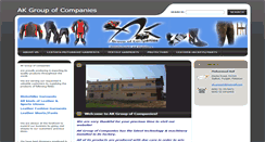 Desktop Screenshot of akgroup.webnode.com