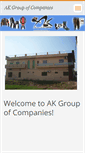 Mobile Screenshot of akgroup.webnode.com