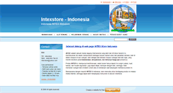 Desktop Screenshot of intexstore-indonesia.webnode.com