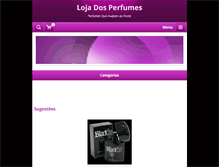 Tablet Screenshot of lojaperfumes.webnode.com