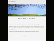 Tablet Screenshot of mstepanek.webnode.cz
