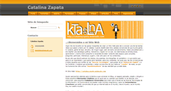 Desktop Screenshot of catalinazapata.webnode.com