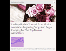 Tablet Screenshot of musica2012novedades.webnode.com
