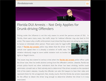 Tablet Screenshot of floridaduiarrests.webnode.com
