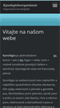 Mobile Screenshot of kynologickeorganizacie.webnode.sk