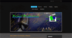 Desktop Screenshot of byzmalproductions.webnode.com