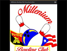 Tablet Screenshot of milleniumbowlingpr.webnode.es