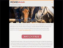 Tablet Screenshot of moviesonclick.webnode.com