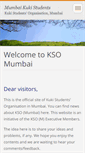 Mobile Screenshot of ksomumbai.webnode.com
