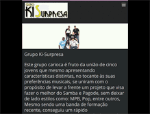 Tablet Screenshot of grupokisurpresa.webnode.com.br